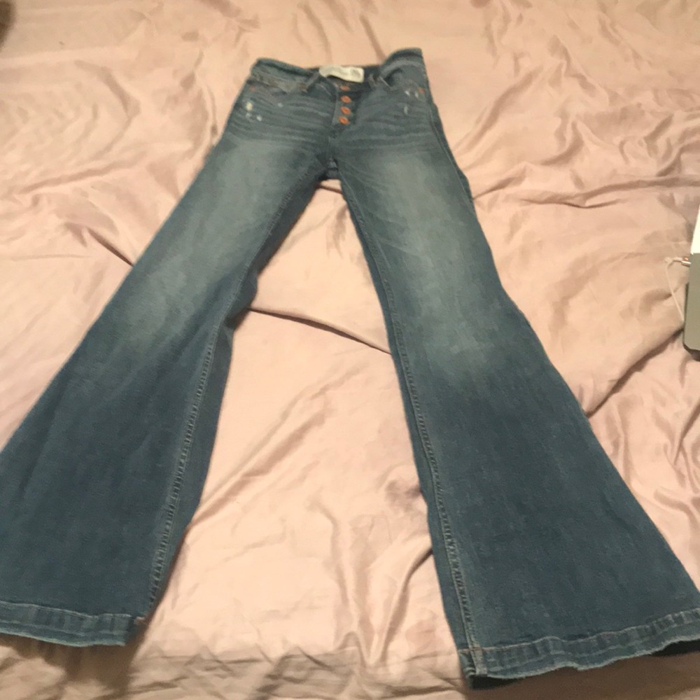 Abercrombie & Fitch wide leg flare